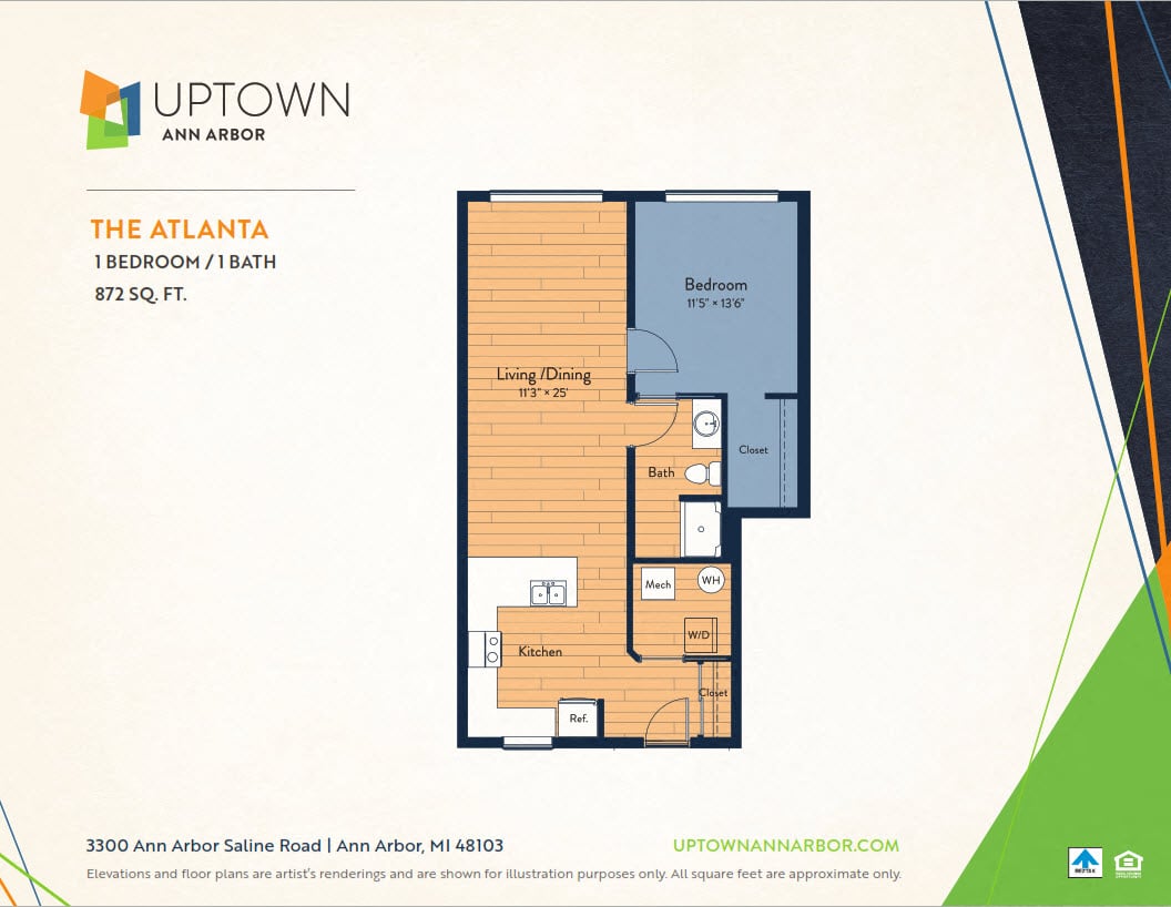 The Atlanta floor plan